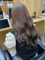 チャプター 問屋町(chapter) チョコレートグレージュカラーレイヤーカットケアブリーチ韓国