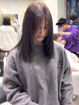 シティ(CITY) 韓国ヘア レイヤーカット フェイスレイヤー