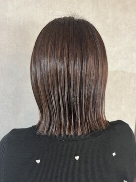 シアン(CYAN) #切りっぱなしボブ#ナチュラルカラー