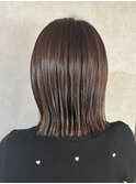 #切りっぱなしボブ#ナチュラルカラー