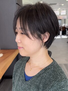 ビューエヒメ(VIEW EHIME) 小顔シフォンベージュ美髪ショート