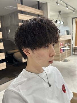 オリ 仙台(Oli) 20代～30代学生人気ツイストスパイラルマッシュパーマ［仙台］