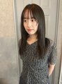 ヘアーメノウ 亀有店(hair menou) 透明感あふれるカラーに髪質改善トリートメントで艶髪に