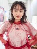 ミンクス 原宿店(MINX)&nbsp;イメチェン前髪小顔こなれミディ_表参道/原宿