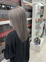 デザインサロンリア(design salon Lia)&nbsp;前髪/アンブレラカラー/こなれミディ/イメチェン/ウェーブパーマ