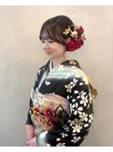 【LateliercontentMIHO】成人式ヘア 卒業式ヘア 袴ヘア 振袖ヘア