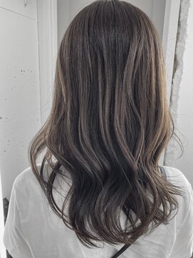 アオゾラヘアーカミノウラ(AOZORA HAIR kaminoura) ブリーチ無し☆透明感カラー