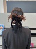 ツインリボンヘアセット