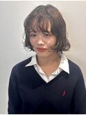 ボブパーマプードルパーマレディースパーマニュアンスパーマ奥東