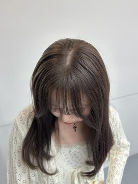 カシェル(cashel) グレージュ/ブリーチなしwカラー