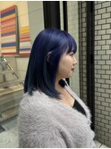 ケアブリーチネイビーブルーラベンダーブルー