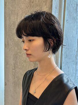 イミ(imi) 大人ボブ/ストレート/グレージュカラー/前髪/髪質改善[登戸]