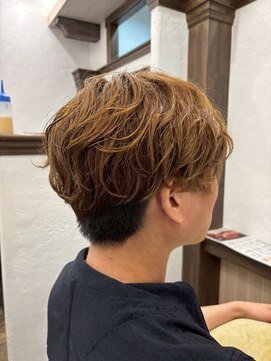 アミリー ひたち野うしく店(Amily) ハイライトバレイヤージュダブルカラーケアブリーチ30代40代