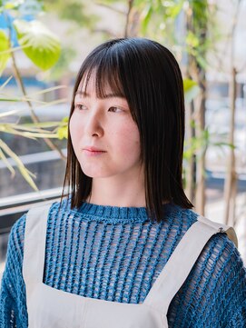 ヘアークラフト(Hair Craft) 酸性ストレートボブ【卵型】髪質改善トリートメント