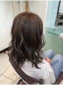 大人シアーベージュボブミディアムレイヤー［綾瀬店］