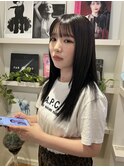 ブリーチなしのWカラー