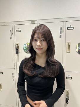 ユニークバイケンジ 町田(unique KENJE) グレージュ×レイヤーカット