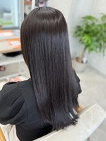 レヴィア(REVIA)&nbsp;髪質改善トリートメントダークブラウン前髪カット