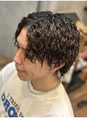 スペインカール/プードルパーマ/メンズパーマ/ニュアンスパーマ