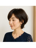 スープレックス ヘアーデザイン(SOUPREX HAIR DESIGN)&nbsp;美フォルムショートボブ　20代　30代　40代　50代　60代髪質改善