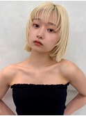レイヤー/ネビージュ/韓国ヘア/イメチェン/縮毛矯正/中野/