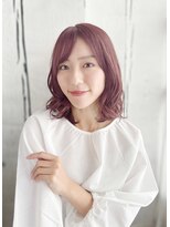 ナル 新宿(nalu)&nbsp;nalu新宿/髪質改善/縮毛矯正/METEO/透明感/インナーカラー/新宿