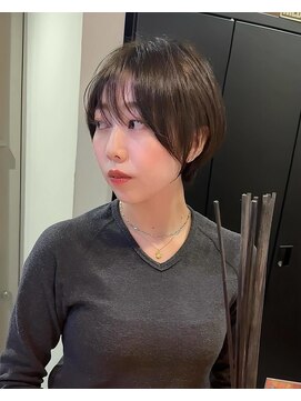 フィルム(FILM) 【FILM村田】暗髪のマッシュショート/大名/天神/ 大人ショート