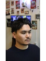 ブラックキャット(BLACK CAT) カット×ツイストパーマ