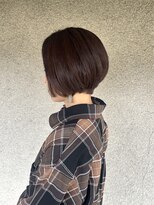 穀雨(Kokuu)&nbsp;着物ヘア/大人ガーリー/ダークアッシュ/似合わせカット/弥富