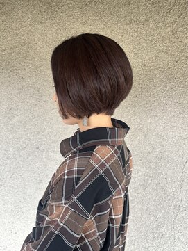 穀雨(Kokuu) 着物ヘア/大人ガーリー/ダークアッシュ/似合わせカット/弥富