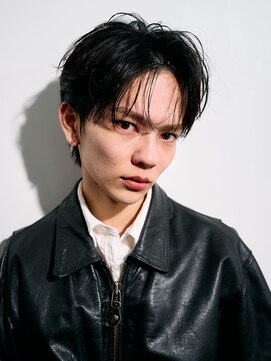 ロンドアンメゾン 原宿(Lond un Maison.) men's/リバースセンターパート/サーフカールメンズパーマ0112