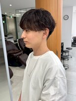 ガリカ 大名(Gallica)&nbsp;<ゲストショット>メンズ/刈り上げマッシュ x ニュアンスパーマ