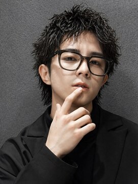 アウル 心斎橋(owl) スパイキーショート×ルーズショート×ルーズパーマ×men's