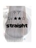 【ケアLv.★★☆】カット+縮毛矯正+高補修spTR  (180min)