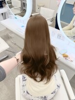 アイシー 表参道(ICY) 盛れるうるツヤくびれヘア*ブリーチなしカラーヘーゼルブラウン