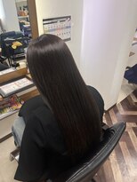 ヘアークラフト サン 住吉店&nbsp;[ヘアークラフトサン] トーンダウンでツヤ髪へ導くコアミ―TR