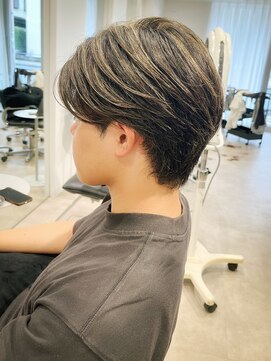 アコット(HAIR SALON ACOT) メッシュキャップハイライト×毛流れスタイル