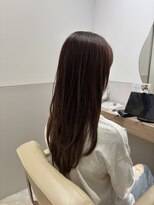 リブランド 銀座(REBRAND)&nbsp;ロングレイヤーシナモンベージュカラー