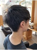 ツーブロックmen'sカジュアルヘアstyle