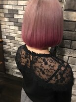 ヘアサロンエム 川越(HAIR SALON M)&nbsp;濃厚！ピンクグラデーションボブスタイル！