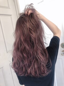 ロンドアベニール 北千住(Lond avenir) 【Lond avenir本田奈穂美】ツヤ髪ピンクバイオレットカラー