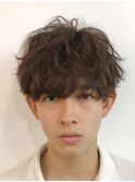 フェザーマッシュコンマヘアスパイラルパーマツイストパーマ