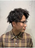 【MITSU】ツイストパーマ×ツーブロック×ショートレイヤー