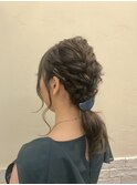 結婚式ヘアセット
