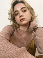 ラマナ(Lamana)&nbsp;外国人風ブロンド×ニュアンスボブ