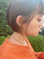 バズ(BUZZ)&nbsp;インナーカラーとミニボブ★自由が丘BUZZ秋山友美