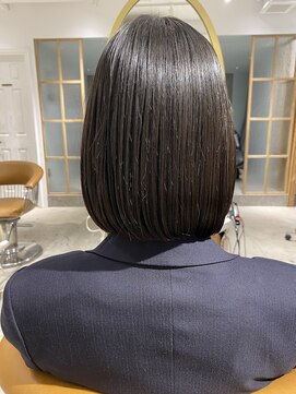 ロンド シャルム 吉祥寺(Lond charme) ロンド【千田大地】髪質改善縮毛矯正前下がりボブ