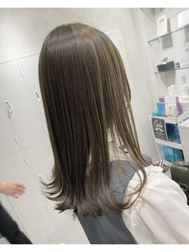 ボンドストーリーホワイト(BondStory White) - クリスタルカラー×オリーブグレージュ -