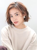 コエル 二子玉川(coel)&nbsp;セクションカラー/ペールベージュ/透明感ボブ[二子玉川]