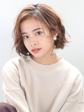 コエル 二子玉川(coel) セクションカラー/ペールベージュ/透明感ボブ[二子玉川]